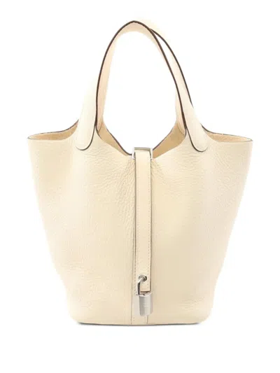 Pre-owned Hermes 2025 Picotan Lock Tote Bag