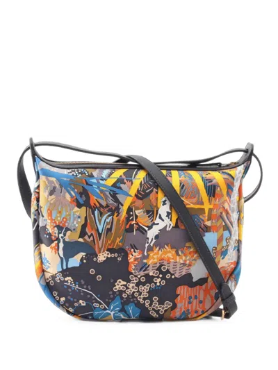 Pre-owned Hermes 2025 Shulsova To Go Caban Shoulder Bag In Black
