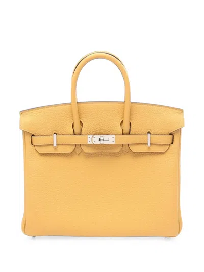 Pre-owned Hermes 2026 25 Birkin Tote Bag In 橘色