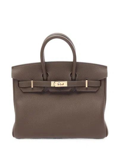 Pre-owned Hermes 2026 25 Birkin Tote Bag In Brown