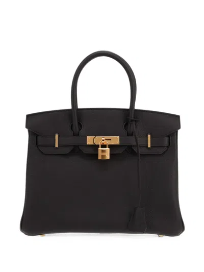 Hermes 2026 30 Birkin Tote Bag In Black