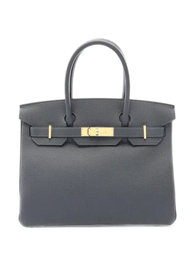 Pre-owned Hermes 2026 30 Birkin Tote Bag In Grey