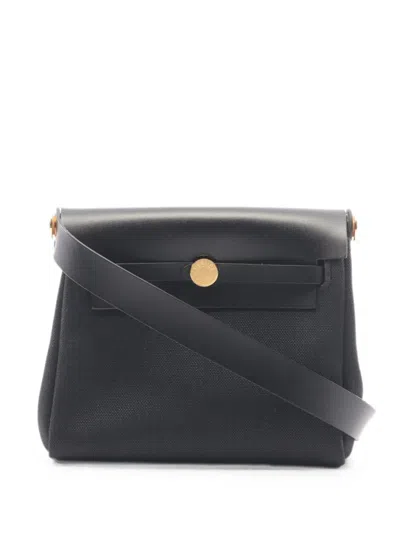 Pre-owned Hermes 2026 Airbag Mini Zip Shoulder Bag In Black
