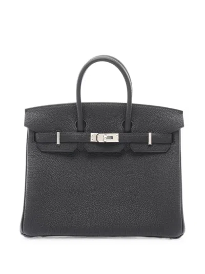Pre-owned Hermes 2026 Birkin 25 Togo Handbag In Black