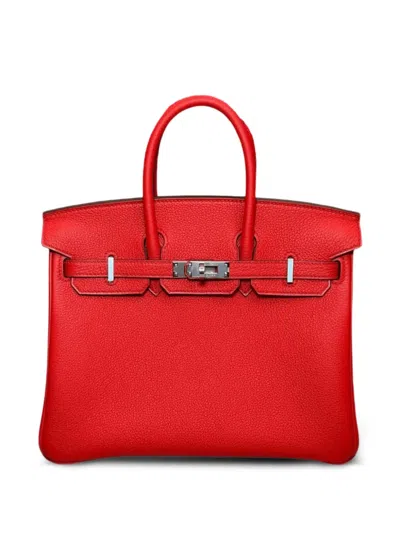 Pre-owned Hermes 2026 Birkin 25 Togo Handbag In Red