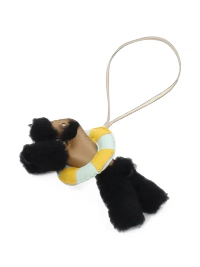 Pre-owned Hermes 2026 Buddy Charm À La Mer Bag Charm In Black