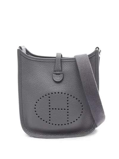 Pre-owned Hermes 2026 Evelyne Amazone Tpm Shoulder Bag In Grey