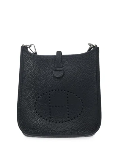Pre-owned Hermes 2026 Tpm Evelyne Shoulder Bag In Blue