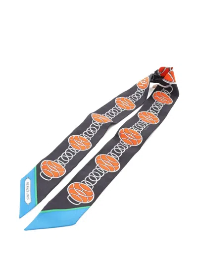 Pre-owned Hermes 20s Lift Profile Silk Scarves