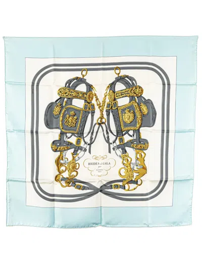 Pre-owned Hermes 20th Century Brides De Gala Silk Scarf Scarves