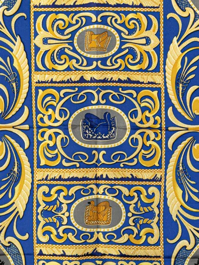 Pre-owned Hermes 20th Century La Presentation Silk Scarf Scarves