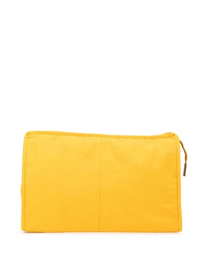 Pre-owned Hermes 20th Century Toile Zip Pouch