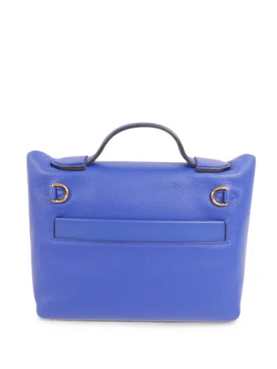 Hermes 24/24 Mini Tote Bag In Blue