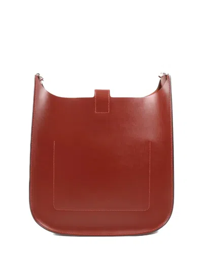 Pre-owned Hermes 29 Evelyne Sellier Shoulder Bag In Red