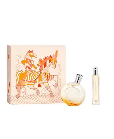 Hermes 2-pc. Eau Des Merveilles Eau De Toilette Gift Set In Transparent