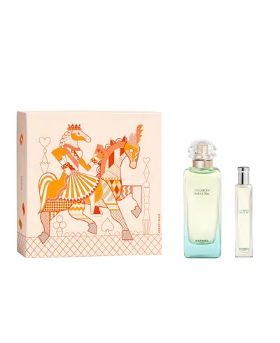 Hermes 2-pc. Un Jardin Sur Le Nil Gift Set In Transparent