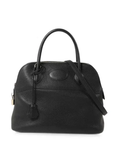 Pre-owned Hermes 31 Bolide Tote Bag In Black
