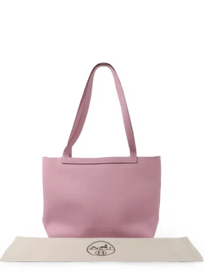 Pre-owned Hermes 31 Cabasellier Tote Bag In Pink