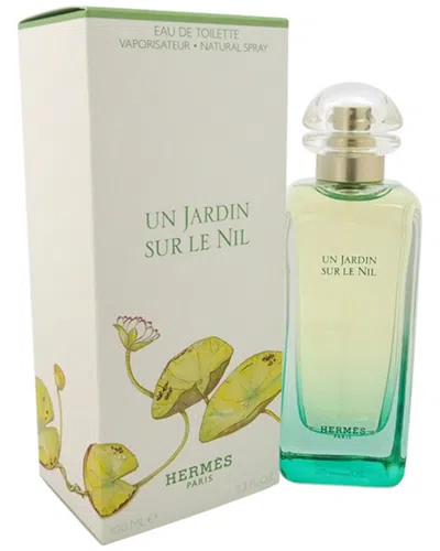 Hermes Hermès 3.3oz Un Jardin Sur Le Nile Eau De Toilette Spray In Transparent