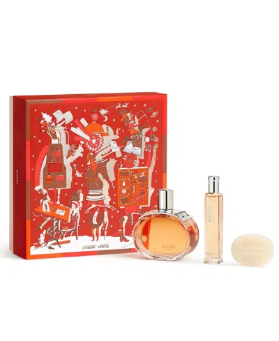 Hermes 3-piece Barenia Pleine Fleur Eau De Parfum Limited Edition Gift Set In No Color