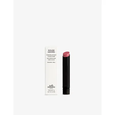 Hermes 48 Rose Boise Rouge Hermès Silky Lipstick Shine Refill 3g