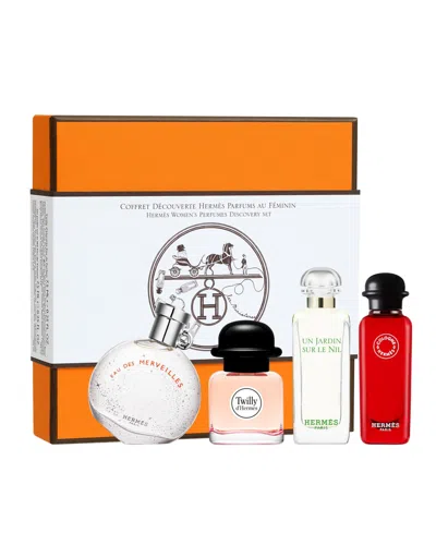 Hermes 4-pc. Fragrance Miniatures Gift Set, Created For Macy's In Multi