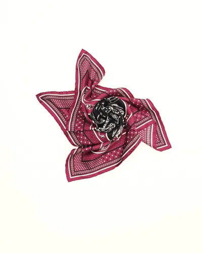 Pre-owned Hermes Hermès 55 Le Rodeo Des Fruits Bandana Silk Scarf In Multi