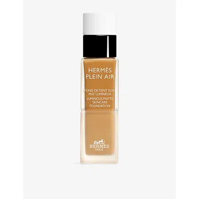 Hermes 57c Chamois Plein Air Luminous Matte Skincare Foundation 33ml