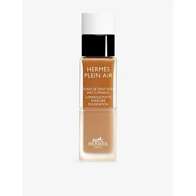 Hermes 63w Praline Plein Air Luminous Matte Skincare Foundation 33ml