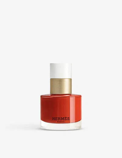 HERMES 71 ORANGE BRULE LES MAINS HERMÈS NAIL POLISH 15ML,49705424