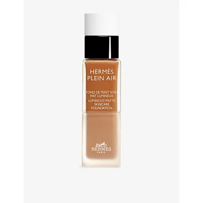 Hermes 71w Cognac Plein Air Luminous Matte Skincare Foundation 33ml