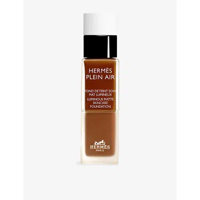 Hermes 83w Chataigne Plein Air Luminous Matte Skincare Foundation 33ml