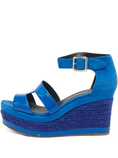 Pre-owned Hermes 90mm Ilana Espadrilles