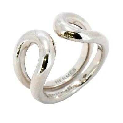 Pre-owned Hermes 925 Band Ring () In Multi