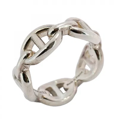 Pre-owned Hermes 925 Band Ring () In Multi