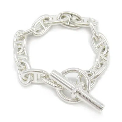 Pre-owned Hermes 925 Charm Bracelet () In Silver