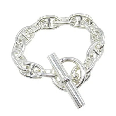 Pre-owned Hermes 925 Charm Bracelet () In Silver
