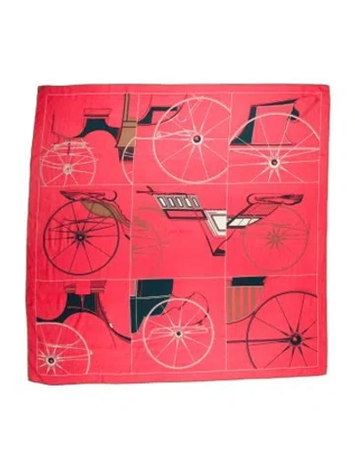 Pre-owned Hermes A Toute Berline Cashmere Scarf In Multi