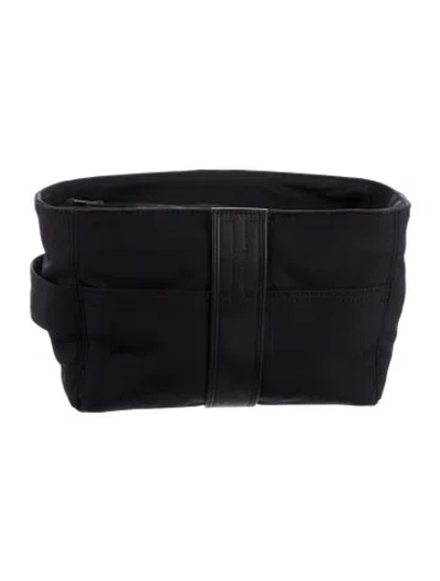 Pre-owned Hermes Acapulco Toiletry Pouch In Black