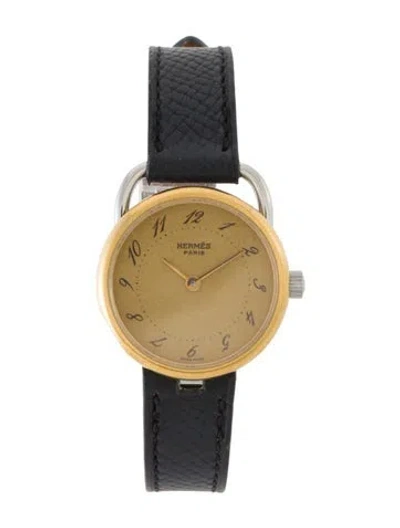 Pre-owned Hermes Acreau Watch In Multi