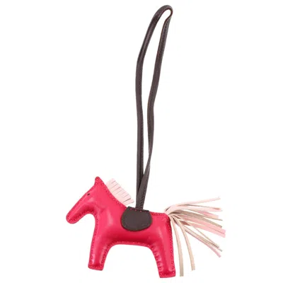 Pre-owned Hermes Agneau Milo Handbag Charm () In Multi