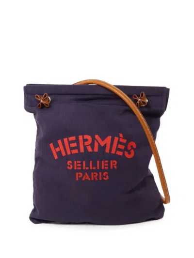 Pre-owned Hermes Aline Shoulder Bag In Purple