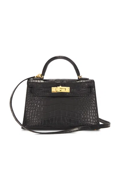 Pre-owned Hermes Alligator Kelly 20 Handbag