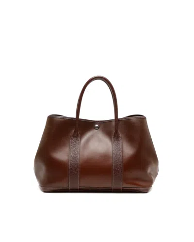 Hermes Hermès Amazonia Garden Party 36 Tote Bag In Brown