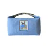 Hermes Animaux Blocks Case Bleu Gitane