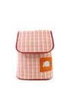 Hermes Animaux Nattes Backpack In Orange