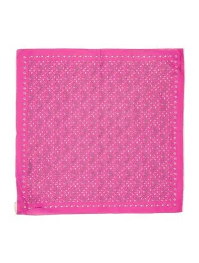 Pre-owned Hermes Arcachon 2017 Scarf In Pink