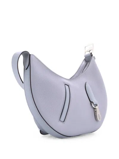 Pre-owned Hermes Arcon Bag Togo And Swift Petite Crossbody Bag In Grey