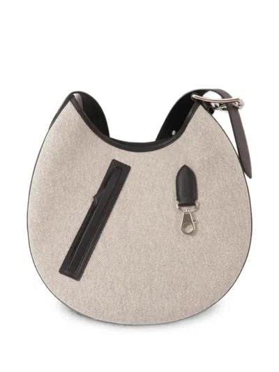 Pre-owned Hermes Arcon Shoulder Bag In Neutral