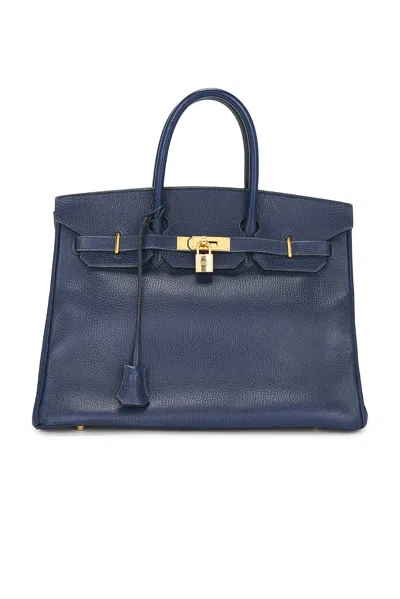 Pre-owned Hermes Ardennes Birkin 35 Retourne Handbag